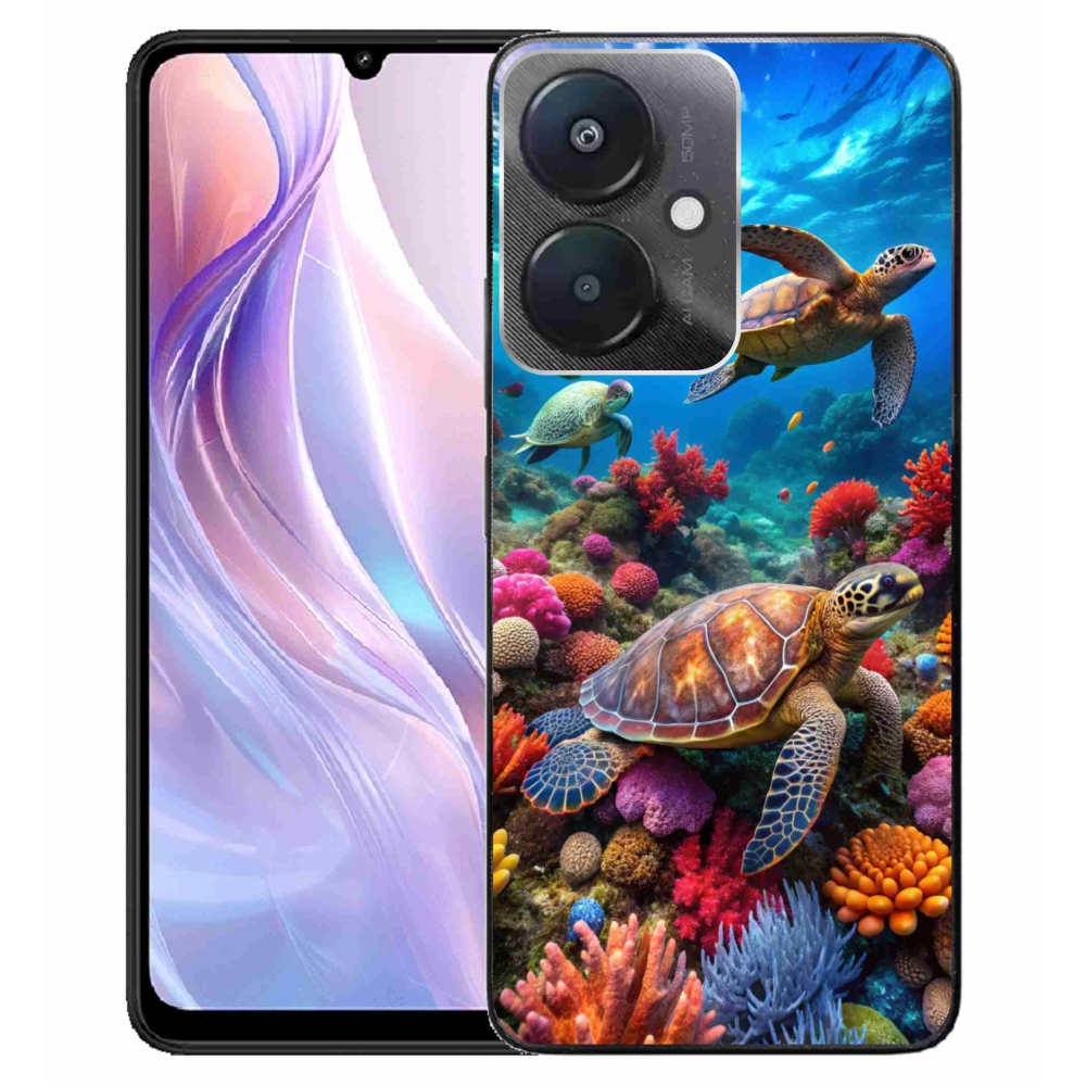 Gélový kryt mmCase na Xiaomi Redmi 13C 5G - morský svet 2