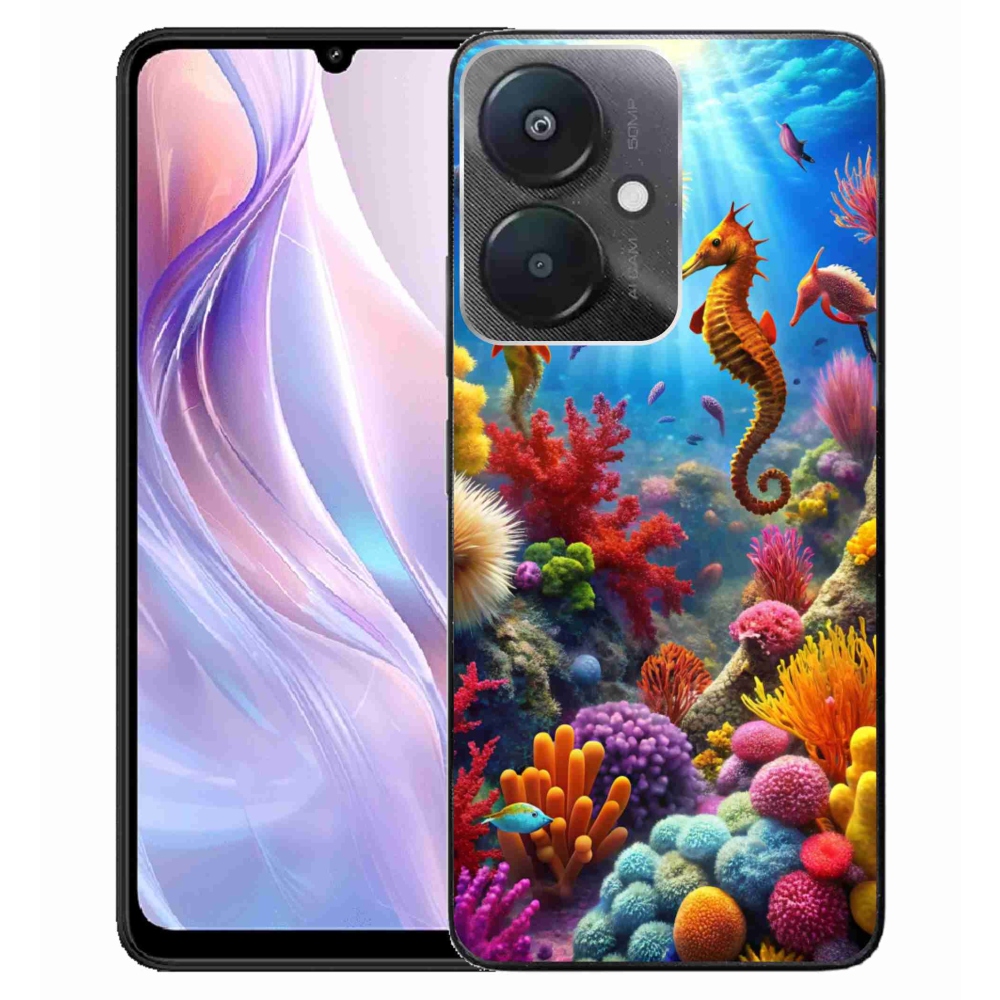 Gélový kryt mmCase na Xiaomi Redmi 13C 5G - morský svet 3