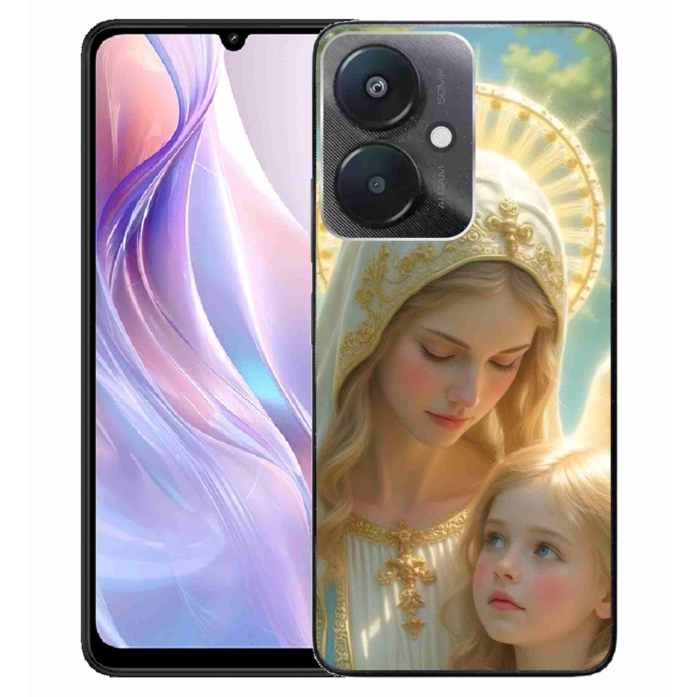 Gélový kryt mmCase na Xiaomi Redmi 13C 5G - náboženský motív 2