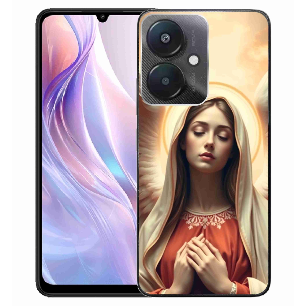 Gélový kryt mmCase na Xiaomi Redmi 13C 5G - náboženský motív