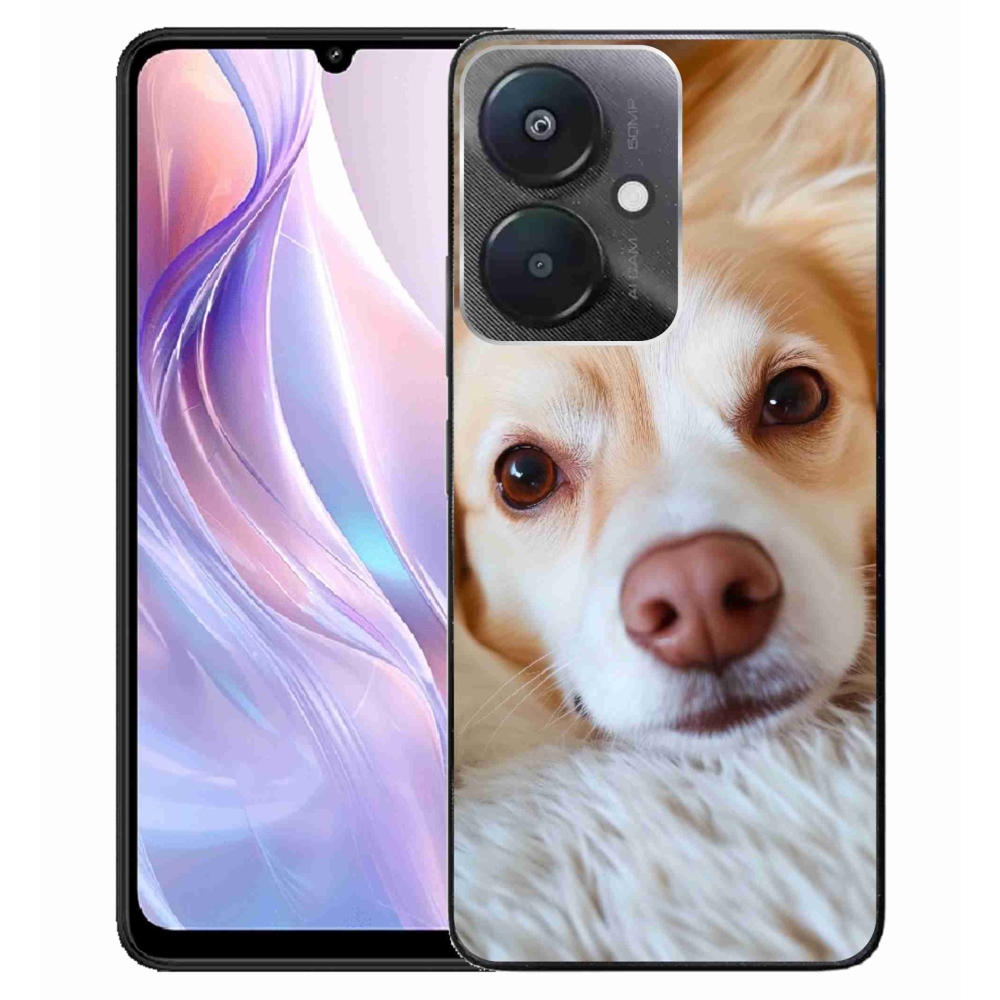 Gélový kryt mmCase na Xiaomi Redmi 13C 5G - Roztomilá čivava