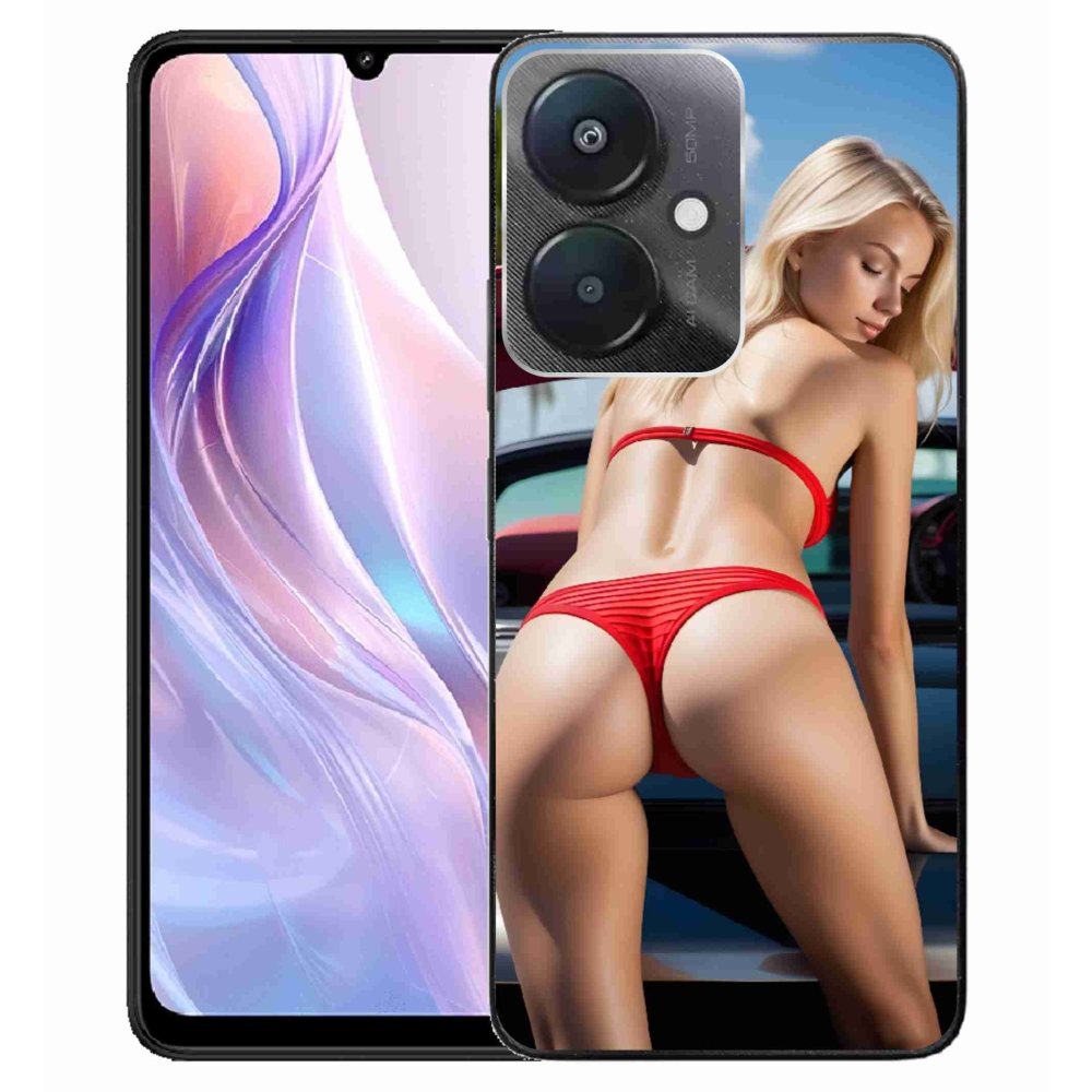 Gélový kryt mmCase na Xiaomi Redmi 13C 5G - sexy žena 2