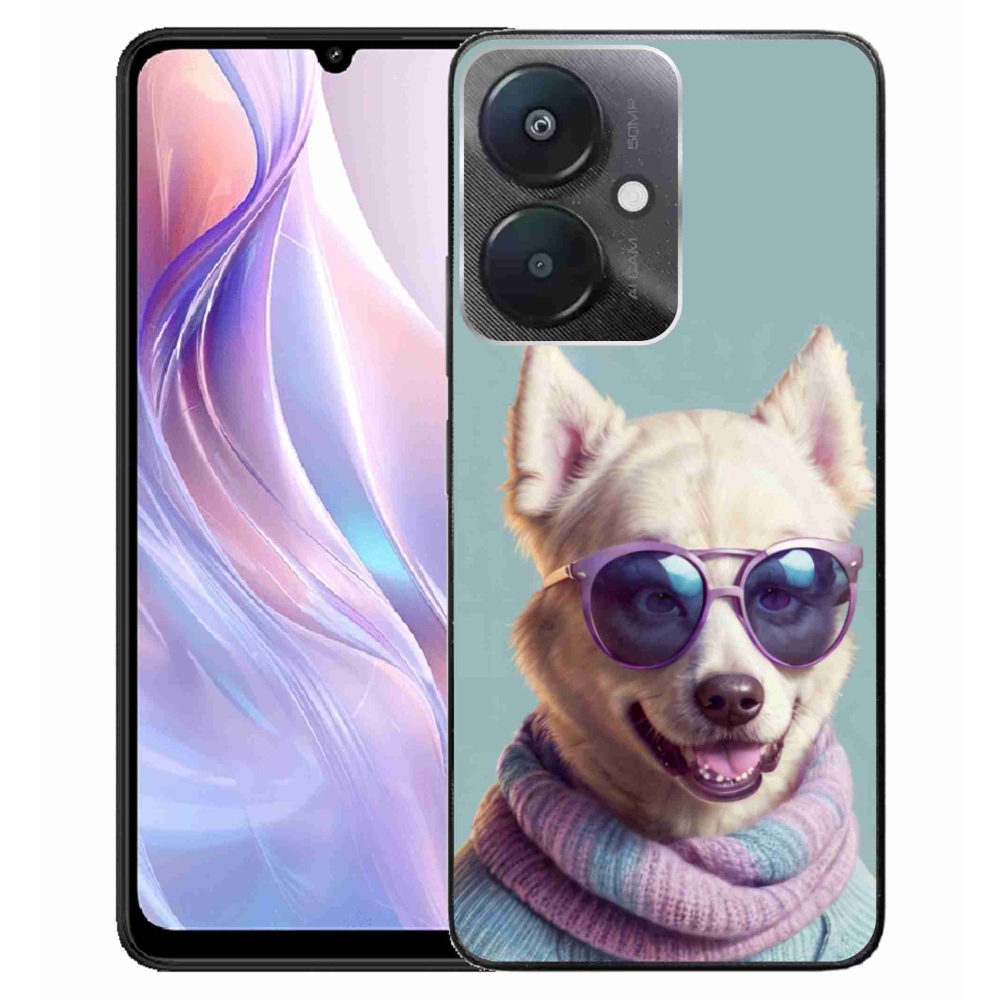 Gélový kryt mmCase na Xiaomi Redmi 13C 5G - štýlový nemecký špic