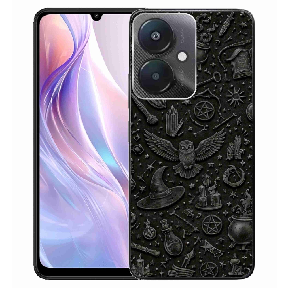 Gélový kryt mmCase na Xiaomi Redmi 13C 5G - tmavý magický svet