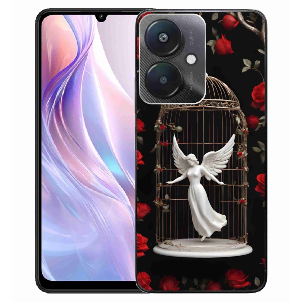 Gélový kryt mmCase na Xiaomi Redmi 13C 5G - uväznený anjel