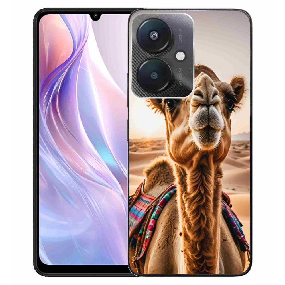 Gélový kryt mmCase na Xiaomi Redmi 13C 5G - ťava