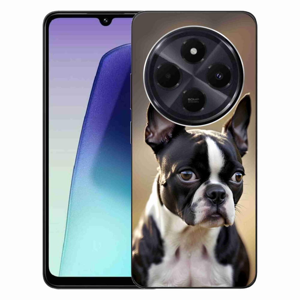 Gélový kryt mmCase na Xiaomi Redmi 14C/Poco C75 - bostonský teriér