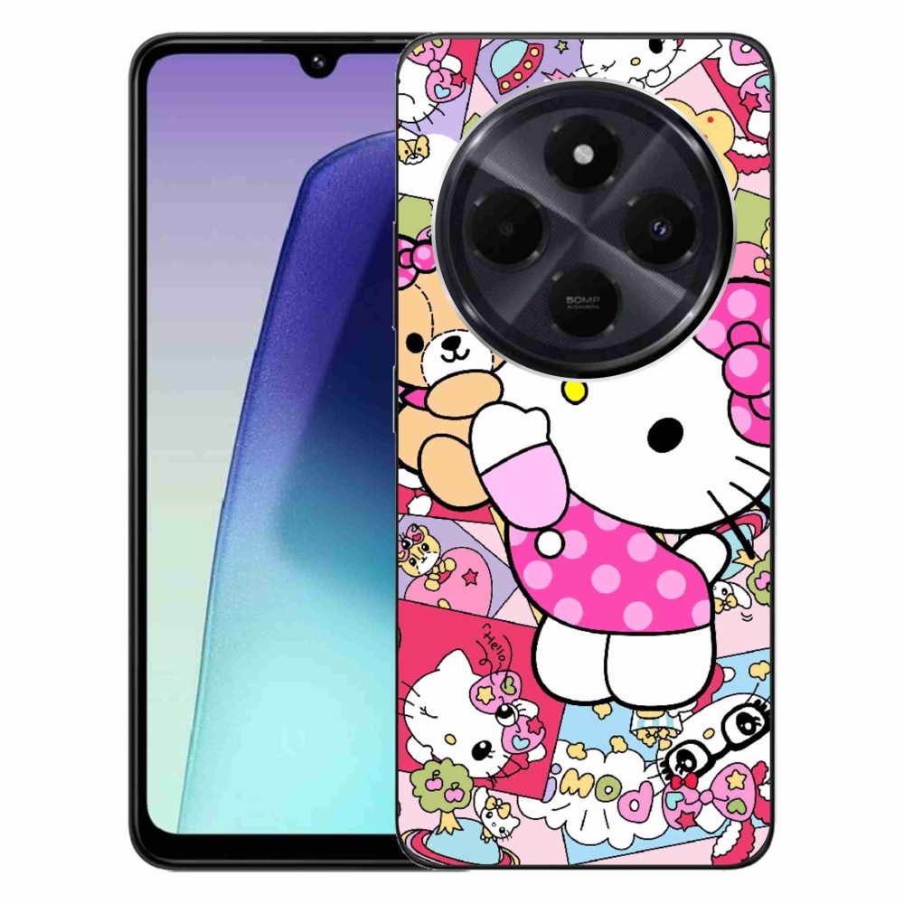 Gélový kryt mmCase na Xiaomi Redmi 14C/Poco C75 - cute kitty