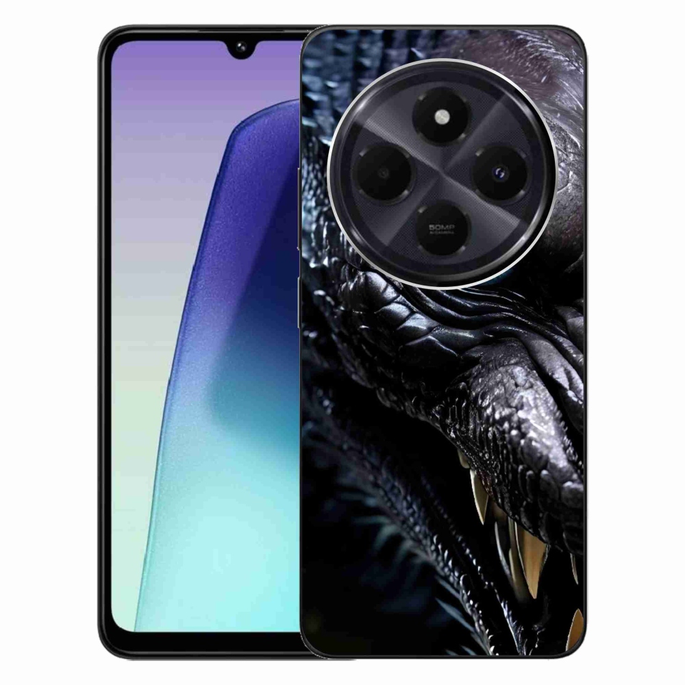 Gélový kryt mmCase na Xiaomi Redmi 14C/Poco C75 - dračí pohľad