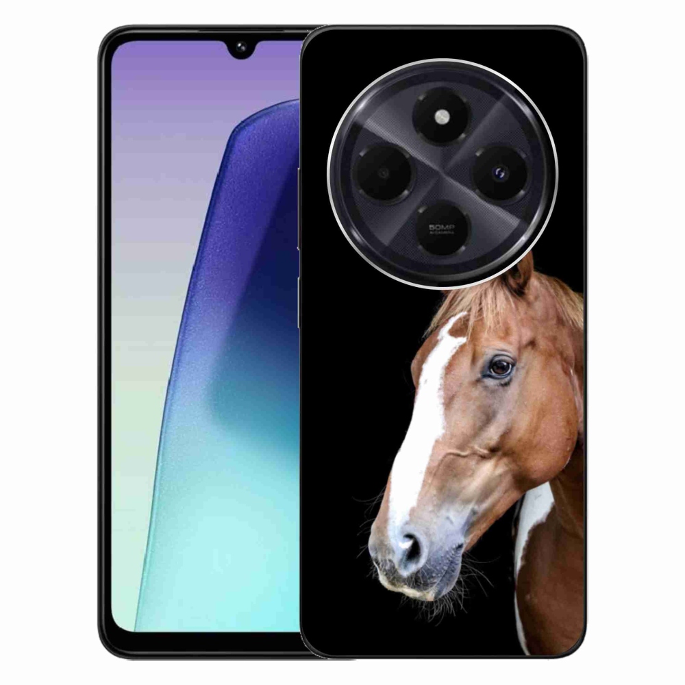 Gélový kryt mmCase na Xiaomi Redmi 14C/Poco C75 - hnedý kôň 3