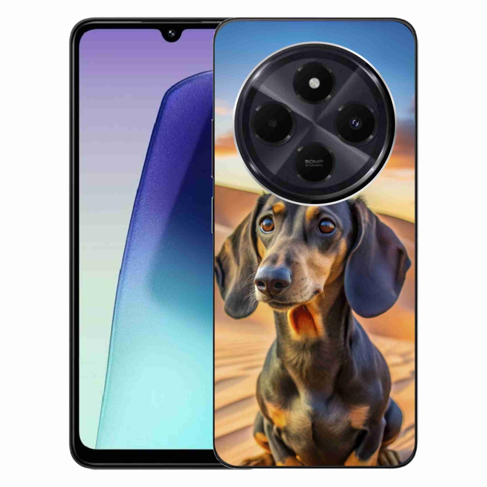 Gélový kryt mmCase na Xiaomi Redmi 14C/Poco C75 - jazvečík 3