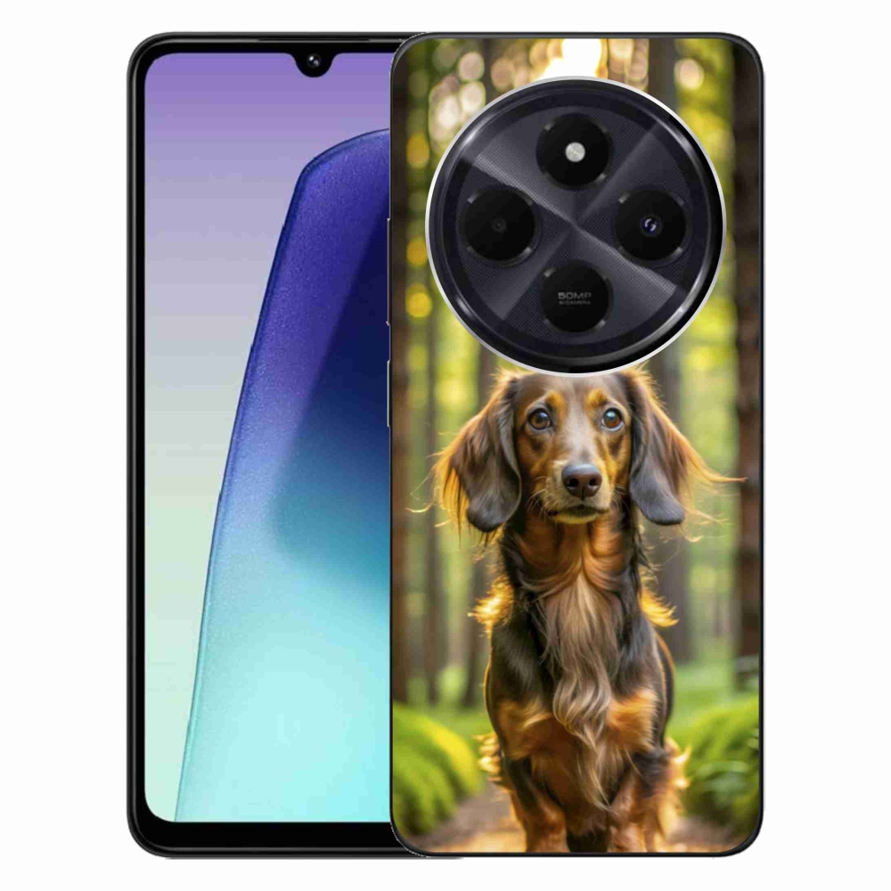 Gélový kryt mmCase na Xiaomi Redmi 14C/Poco C75 - jazvečík 4