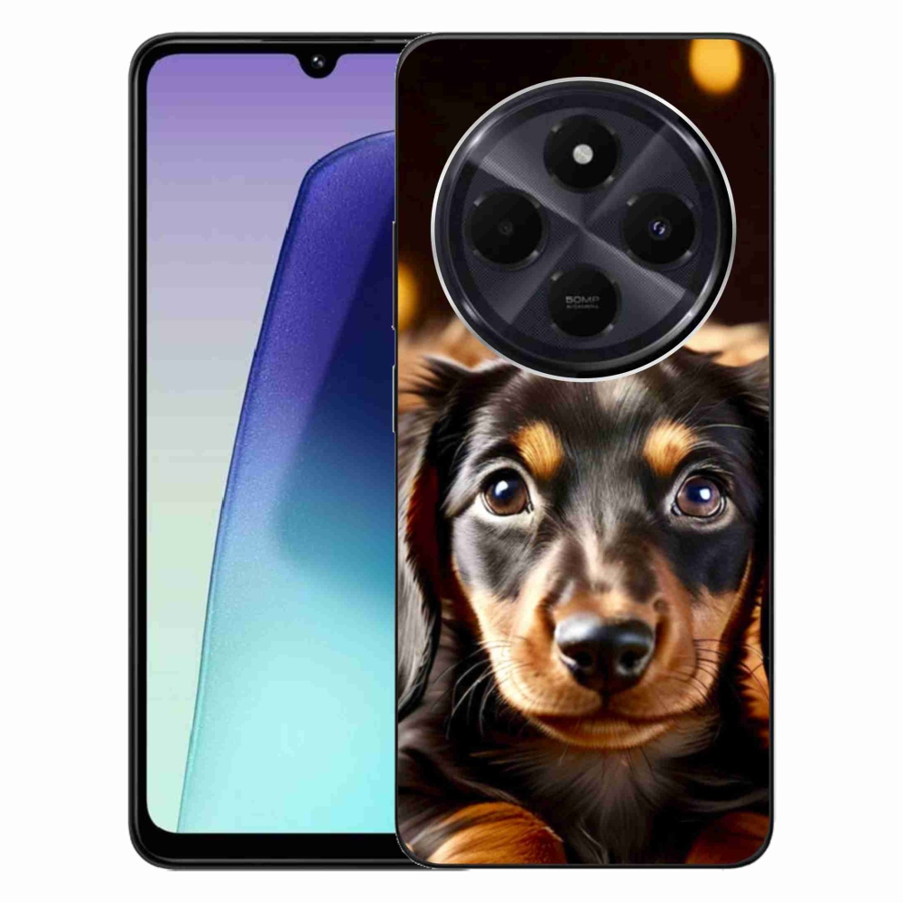 Gélový kryt mmCase na Xiaomi Redmi 14C/Poco C75 - jazvečík