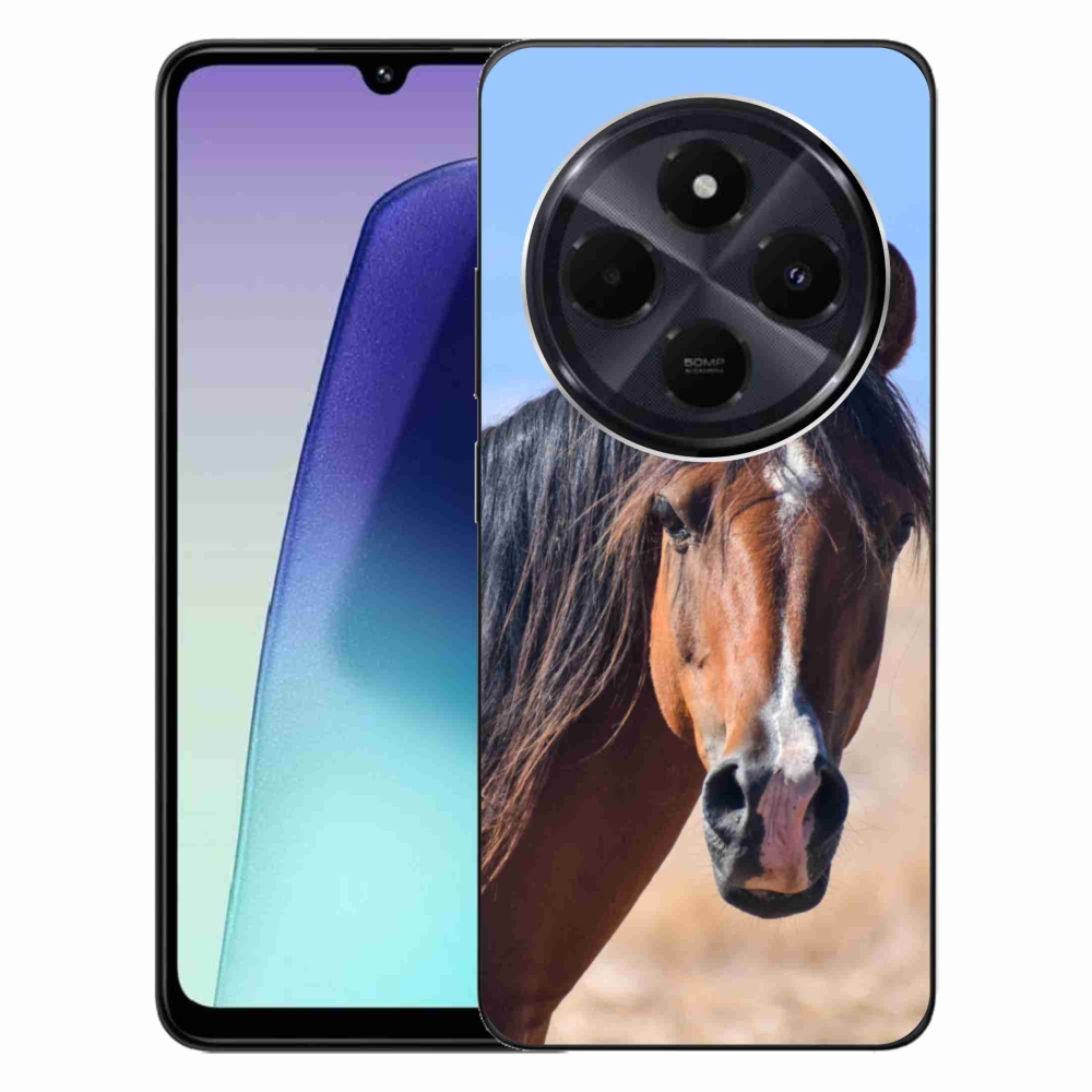 Gélový kryt mmCase na Xiaomi Redmi 14C/Poco C75 - pokojný kôň