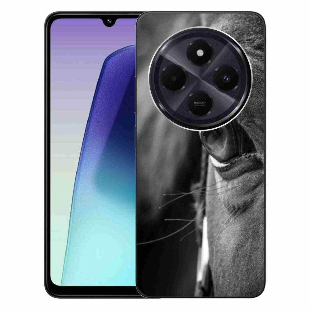 Gélový kryt mmCase na Xiaomi Redmi 14C/Poco C75 - konský pohľad