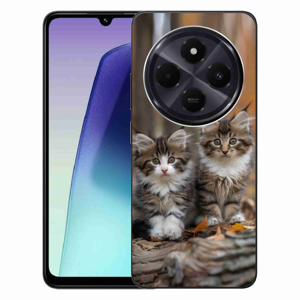 Gélový kryt mmCase na Xiaomi Redmi 14C/Poco C75 - mačacie duo 3