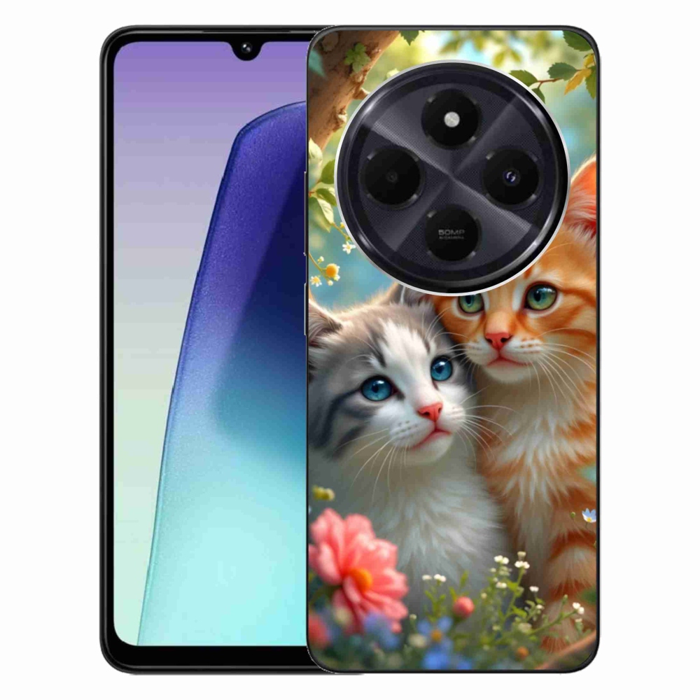 Gélový kryt mmCase na Xiaomi Redmi 14C/Poco C75 - mačacia láska 2