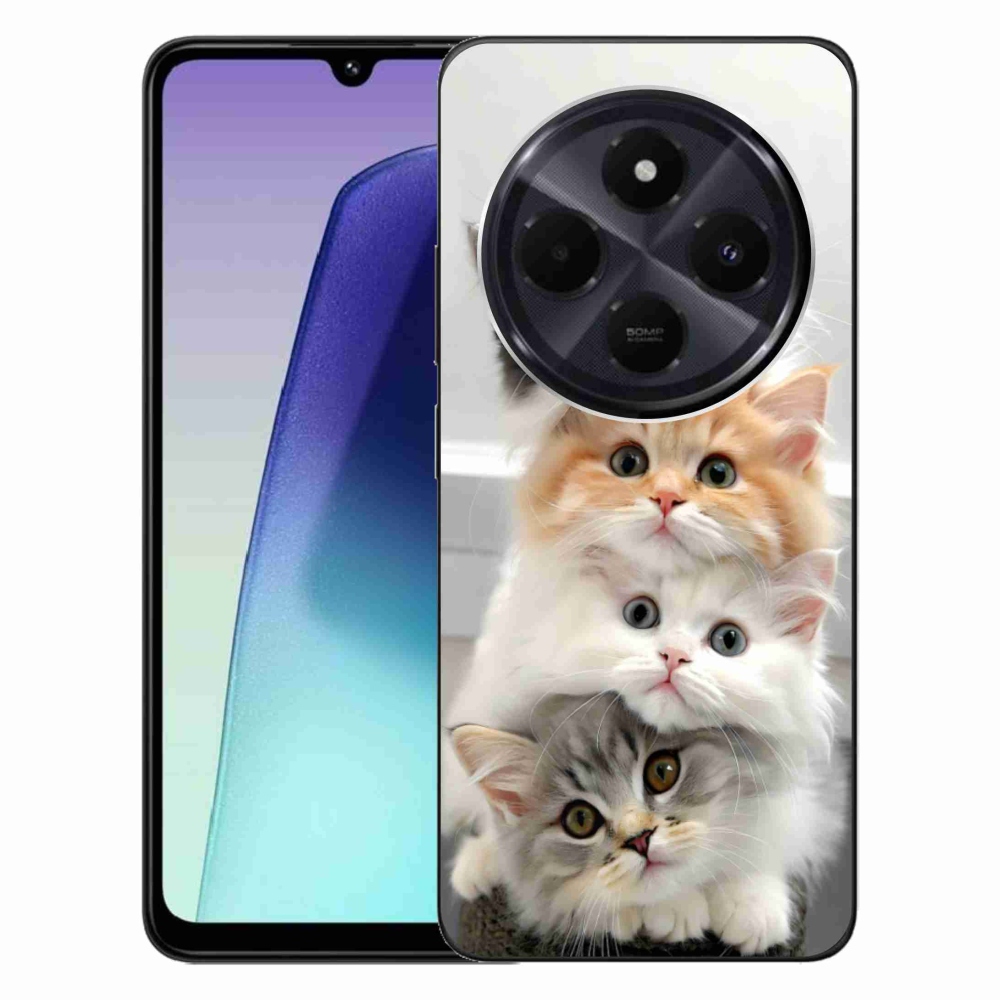 Gélový kryt mmCase na Xiaomi Redmi 14C/Poco C75 - mačacia partia