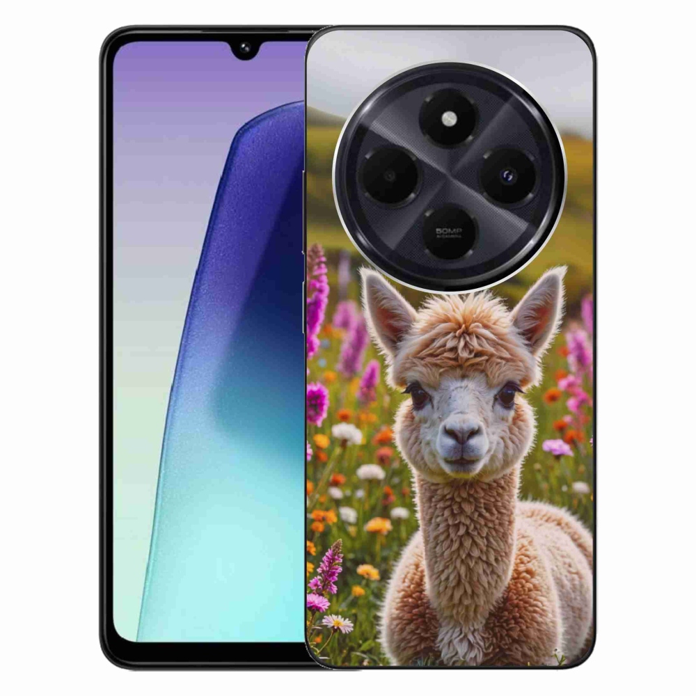 Gélový kryt mmCase na Xiaomi Redmi 14C/Poco C75 - lama na lúke