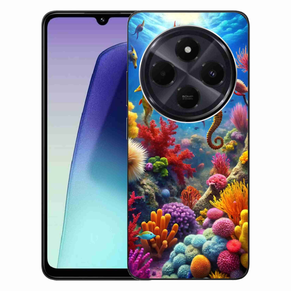 Gélový kryt mmCase na Xiaomi Redmi 14C/Poco C75 - morský svet 3