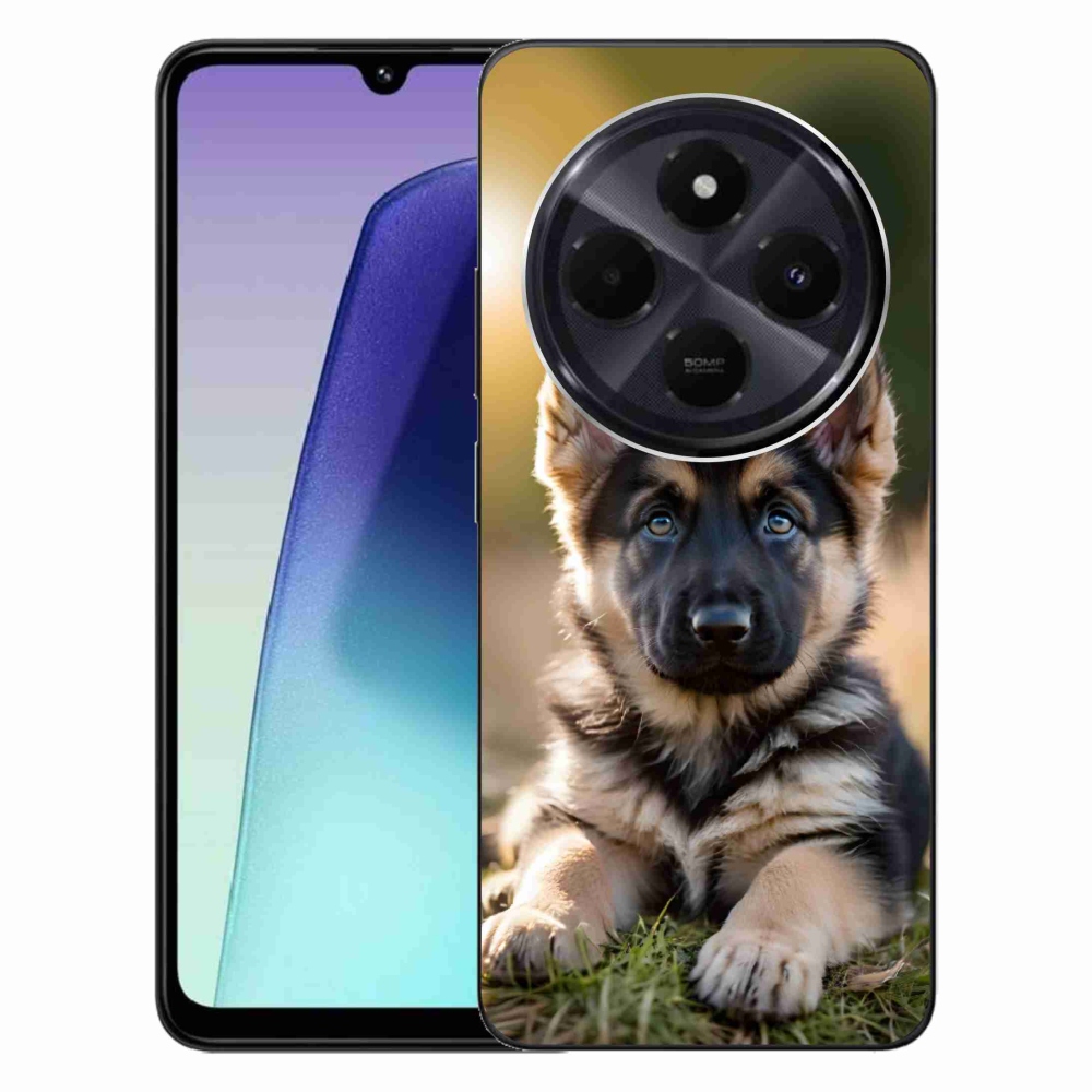 Gélový kryt mmCase na Xiaomi Redmi 14C/Poco C75 - nemecký ovčiak v prírode