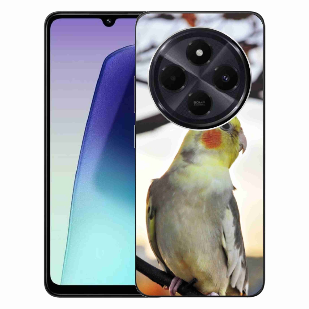 Gélový kryt mmCase na Xiaomi Redmi 14C/Poco C75 - papagáj korela