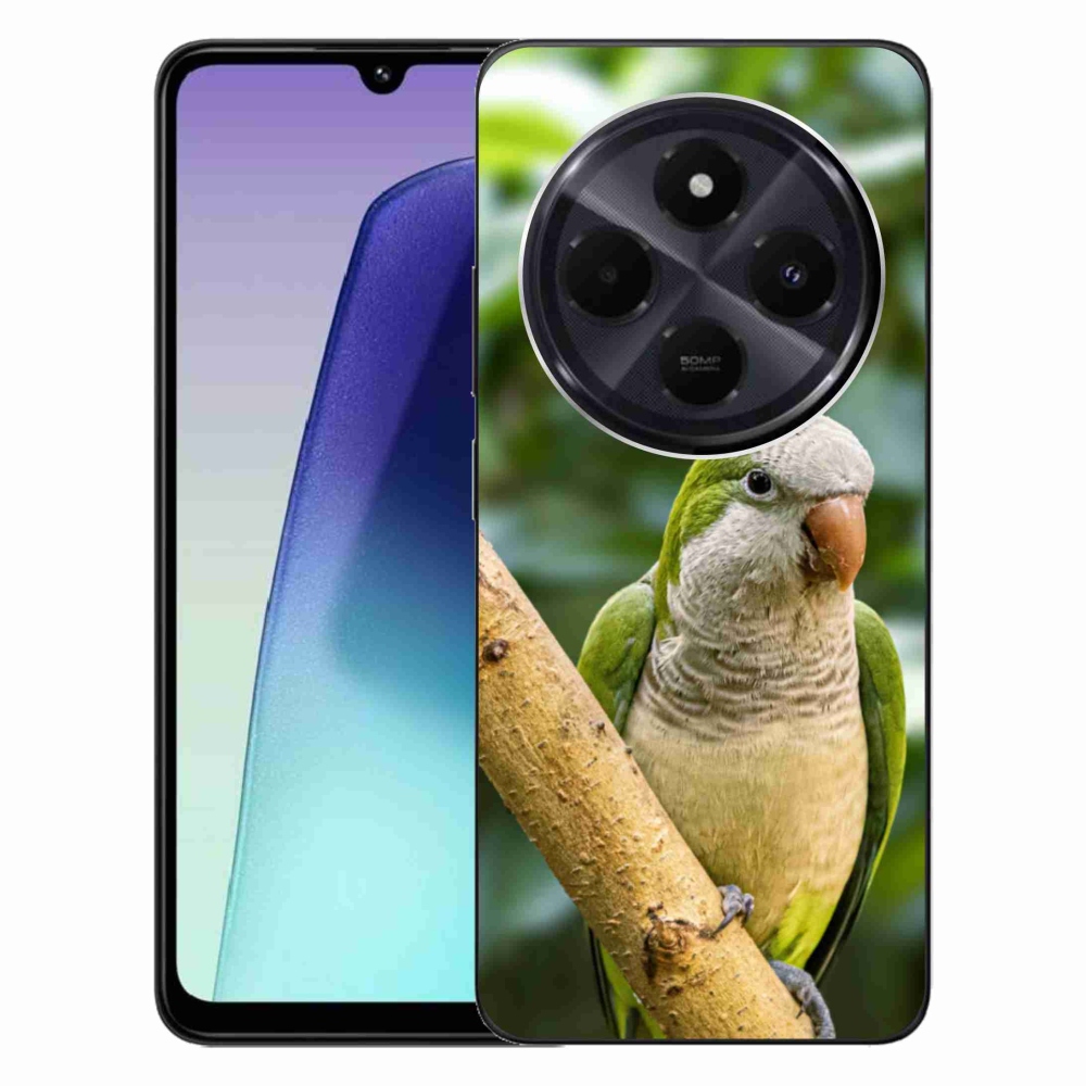 Gélový kryt mmCase na Xiaomi Redmi 14C/Poco C75 - papagáj mníšok