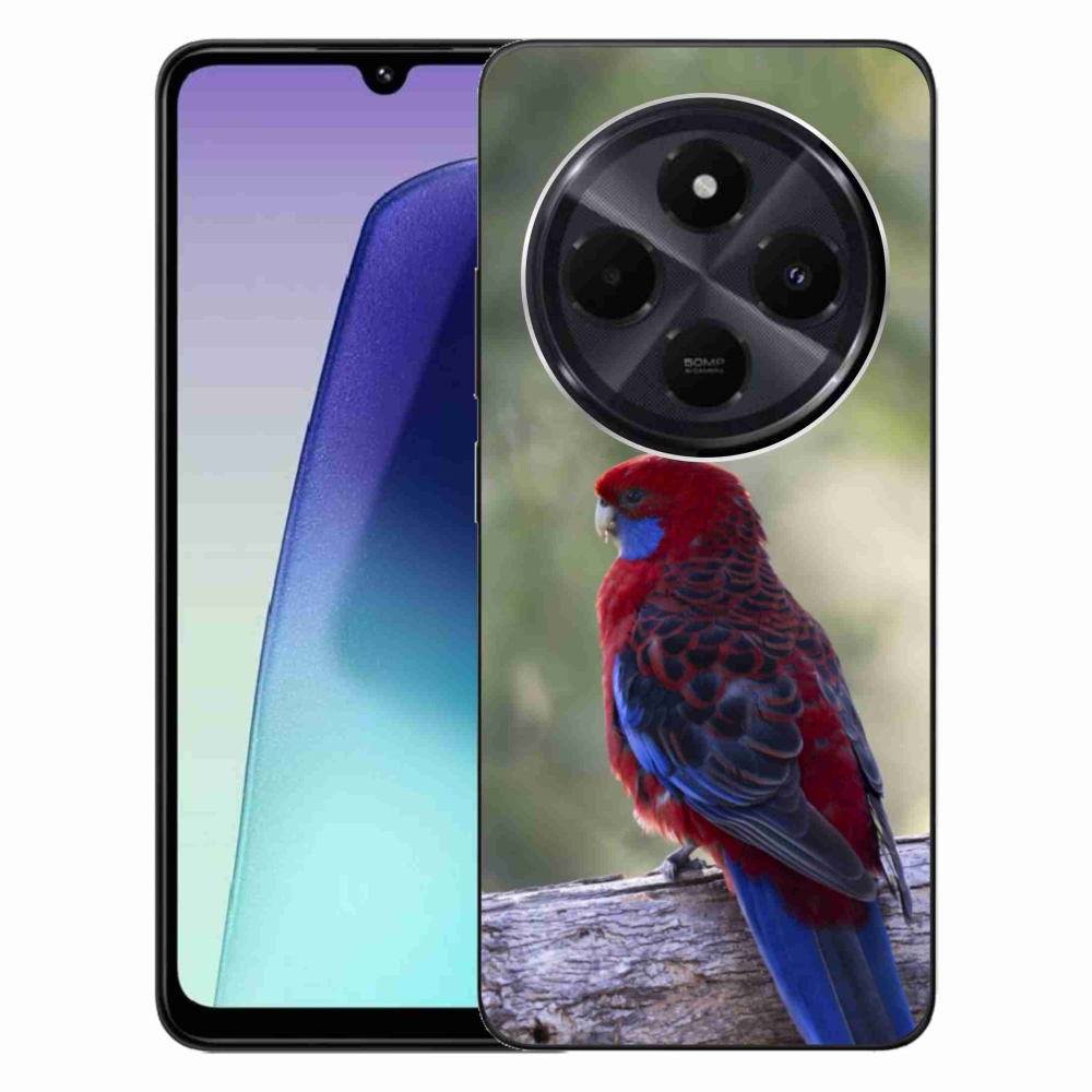 Gélový kryt mmCase na Xiaomi Redmi 14C/Poco C75 - papagáj rosela