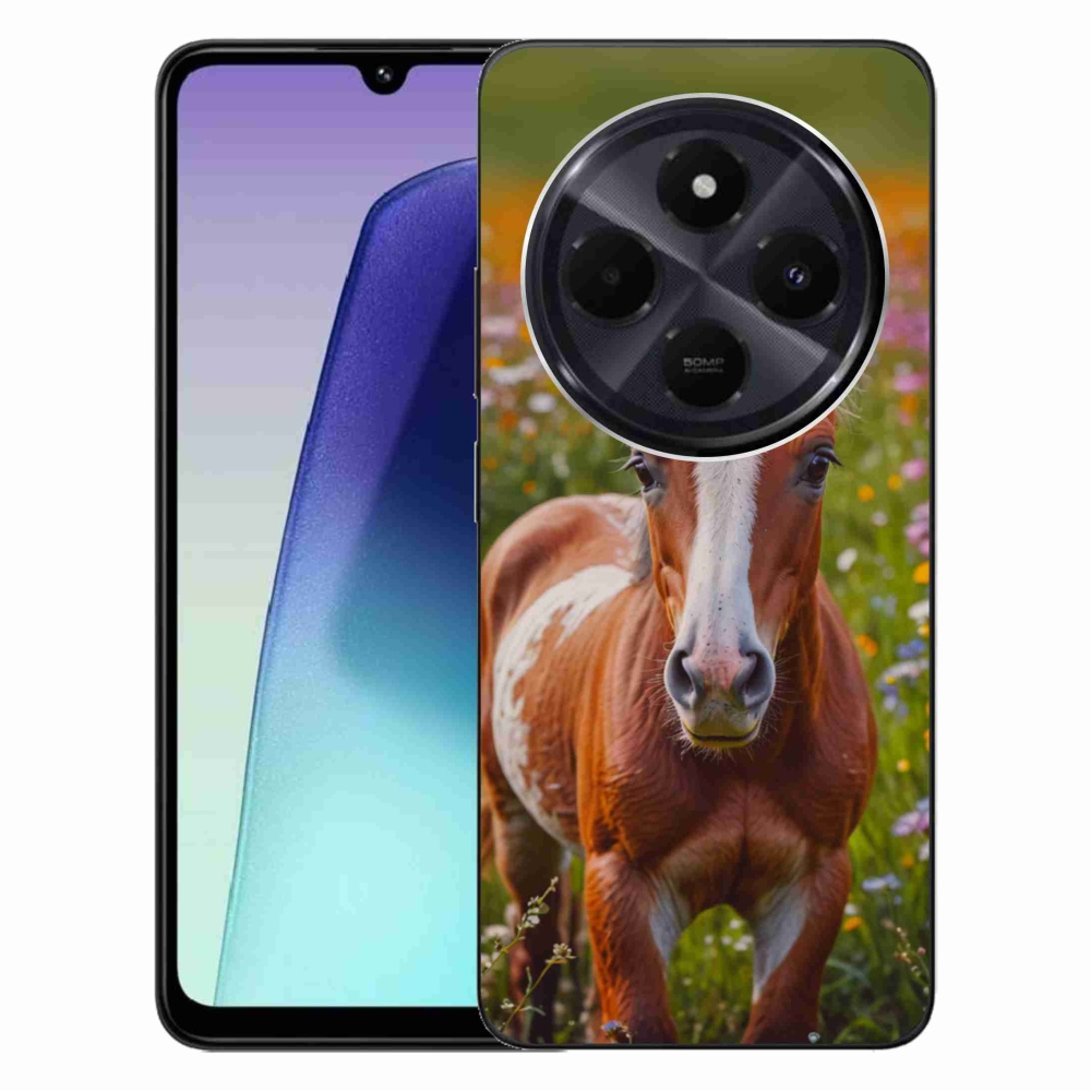 Gélový kryt mmCase na Xiaomi Redmi 14C/Poco C75 - roztomilé žriebä