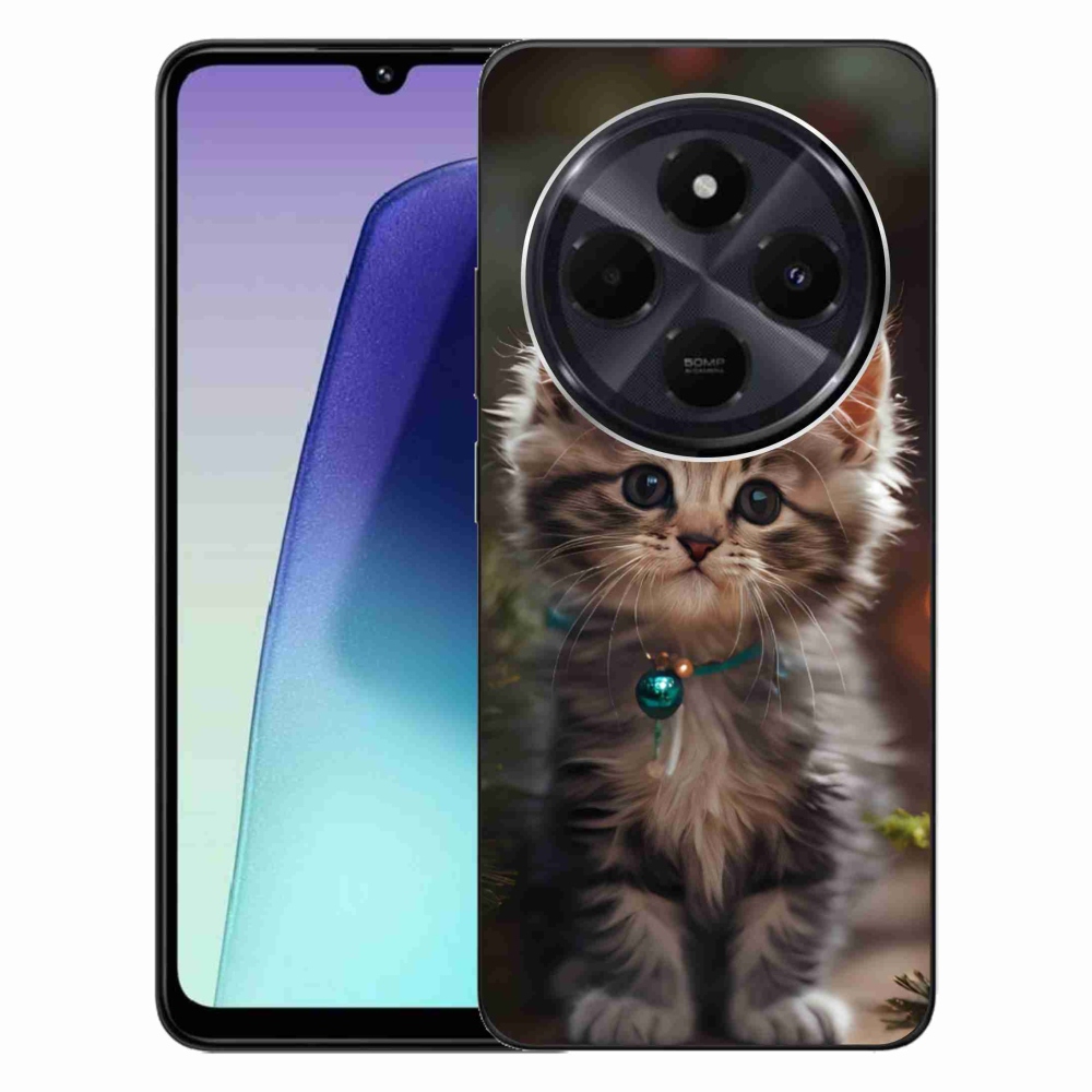 Gélový kryt mmCase na Xiaomi Redmi 14C/Poco C75 - roztomilé mačiatko 11