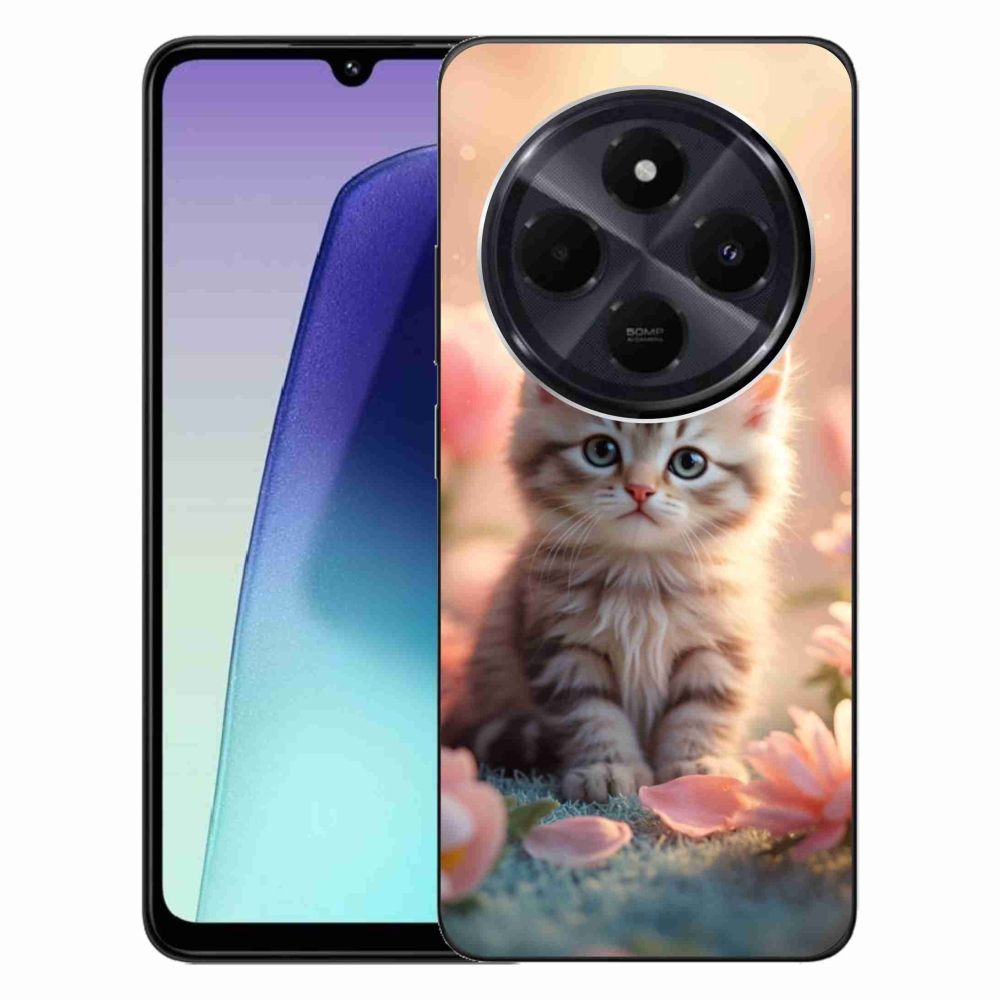 Gélový kryt mmCase na Xiaomi Redmi 14C/Poco C75 - roztomilé mačiatko 8