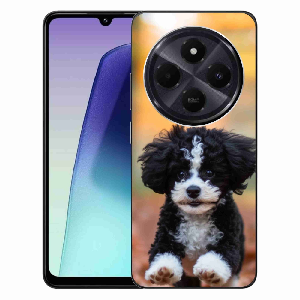 Gélový kryt mmCase na Xiaomi Redmi 14C/Poco C75 - roztomilé šteňa 2