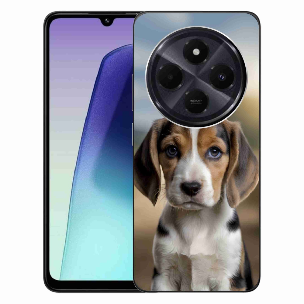 Gélový kryt mmCase na Xiaomi Redmi 14C/Poco C75 - roztomilý bígl