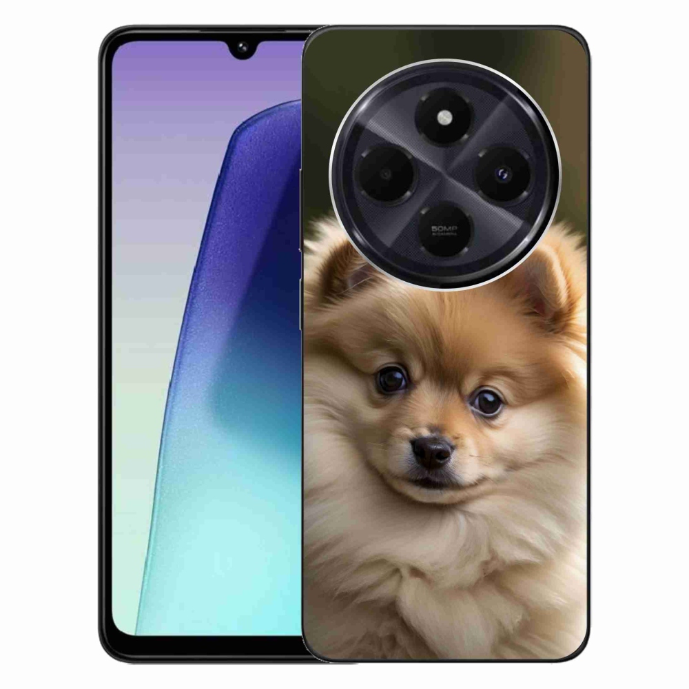 Gélový kryt mmCase na Xiaomi Redmi 14C/Poco C75 - roztomilý pomeranian 2