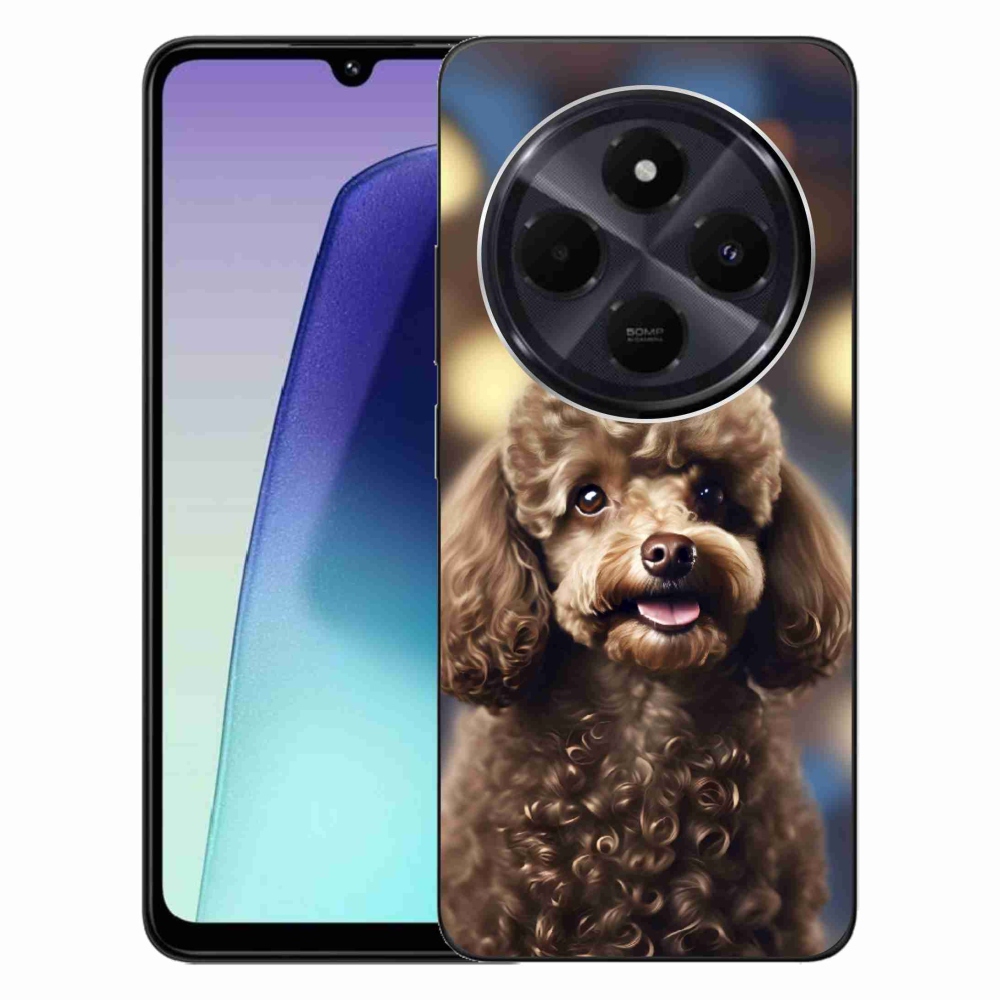 Gélový kryt mmCase na Xiaomi Redmi 14C/Poco C75 - roztomilý pudel