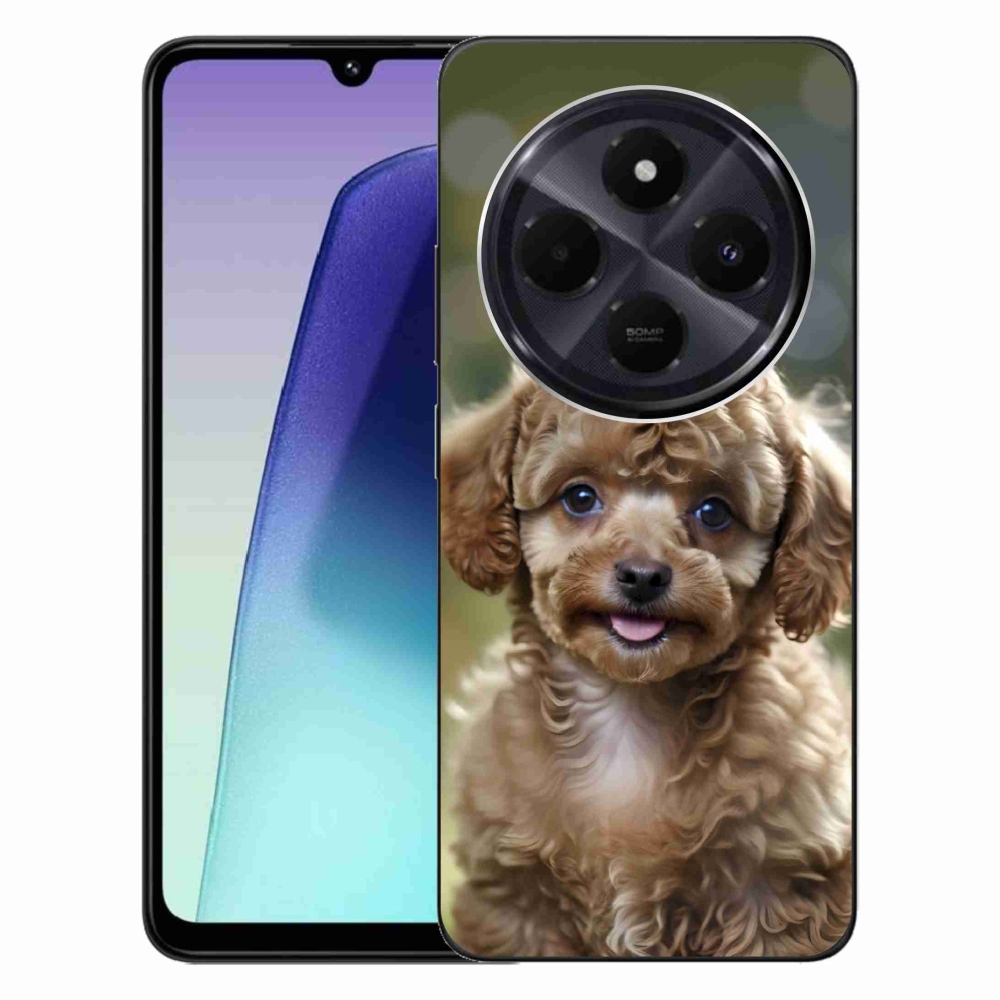 Gélový kryt mmCase na Xiaomi Redmi 14C/Poco C75 - roztomilý pudel