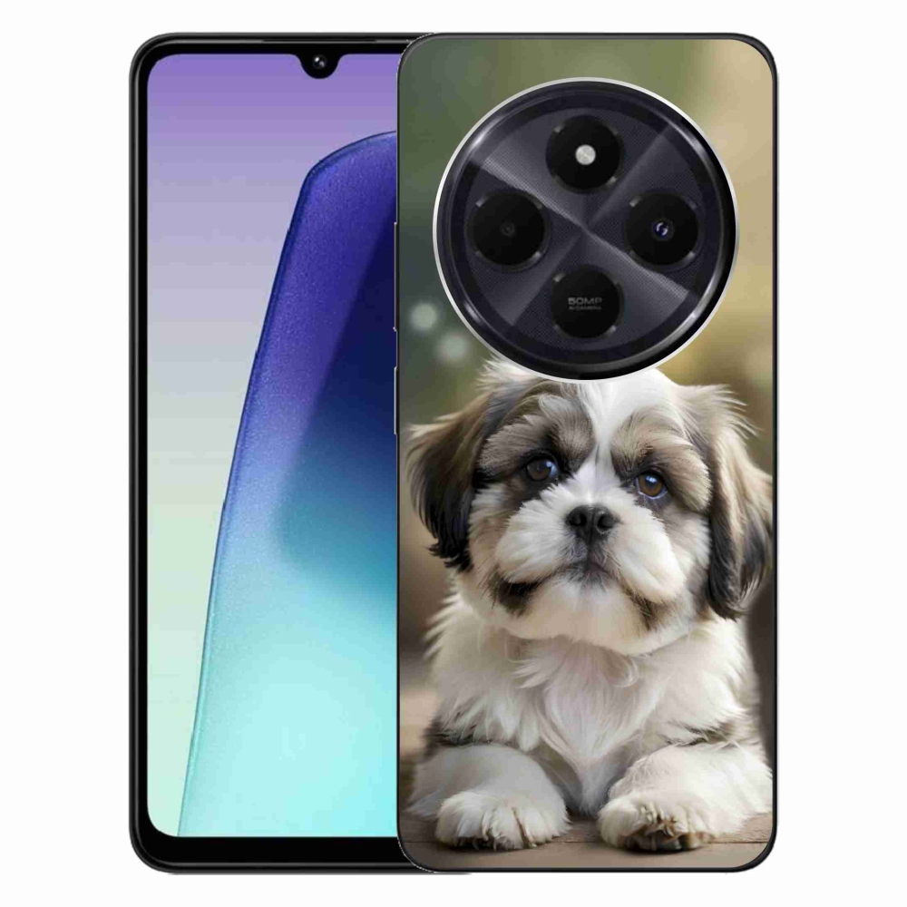 Gélový kryt mmCase na Xiaomi Redmi 14C/Poco C75 - roztomilý shih-tzu