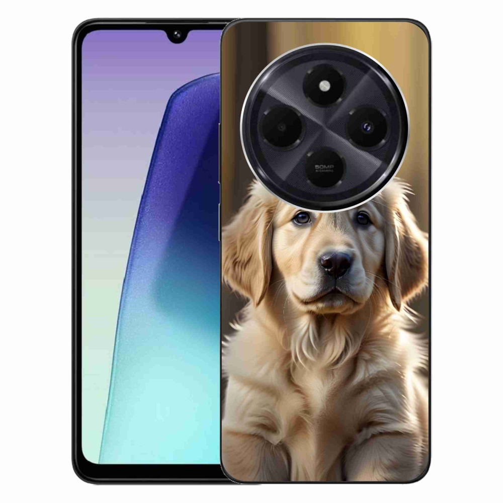 Gélový kryt mmCase na Xiaomi Redmi 14C/Poco C75 - roztomilý zlatý retriever