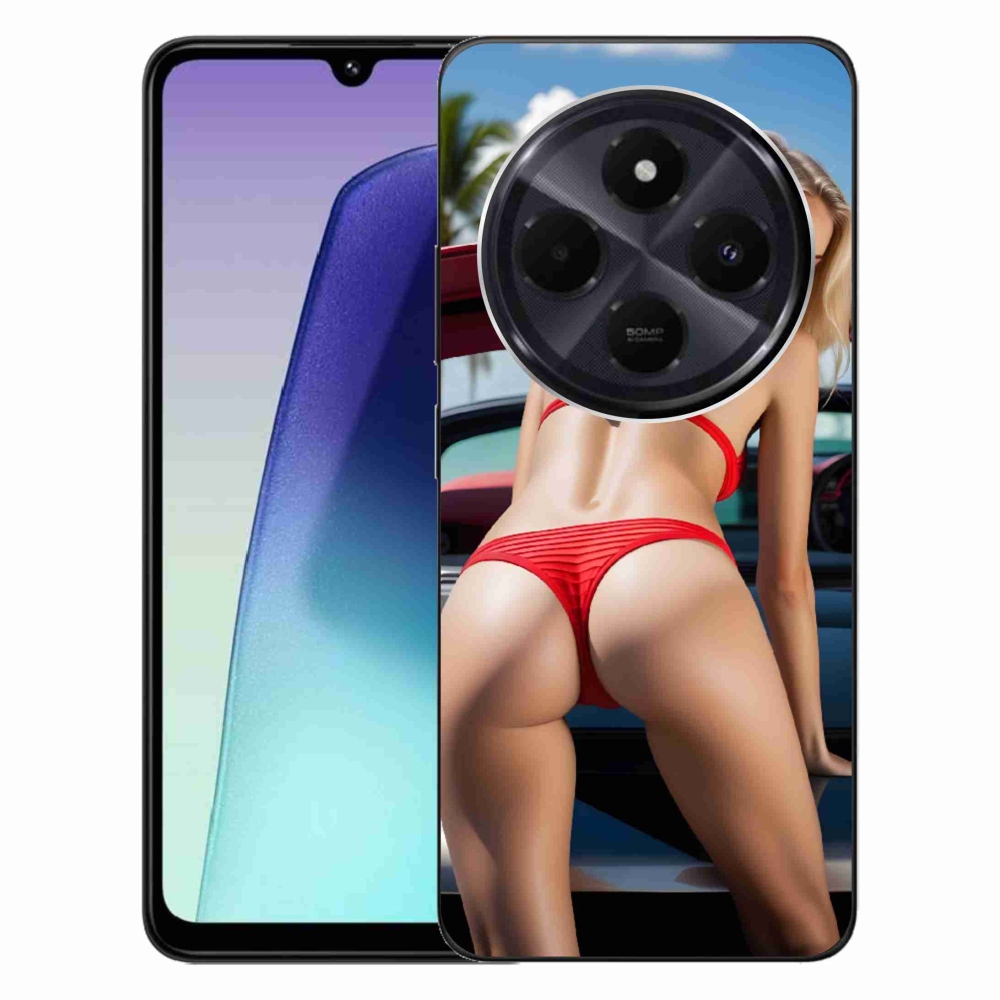 Gélový kryt mmCase na Xiaomi Redmi 14C/Poco C75 - sexy žena 2
