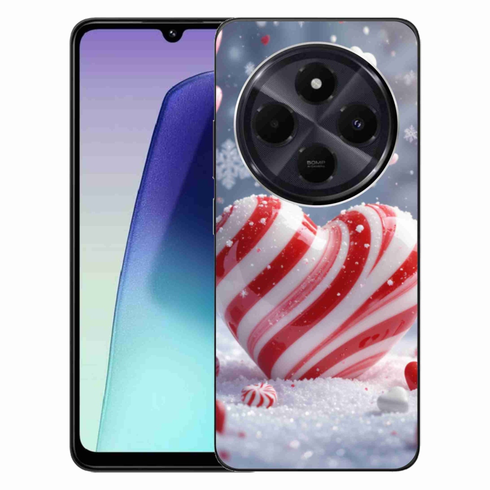 Gélový kryt mmCase na Xiaomi Redmi 14C/Poco C75 - sladké srdce