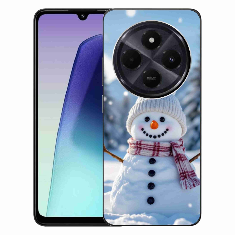 Gélový kryt mmCase na Xiaomi Redmi 14C/Poco C75 - snehuliak 3