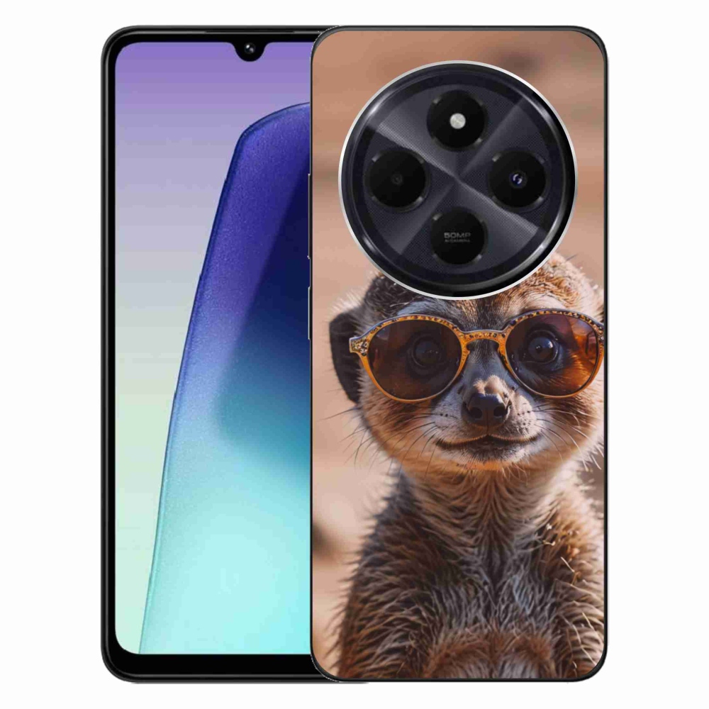 Gélový kryt mmCase na Xiaomi Redmi 14C/Poco C75 - štýlová surikata