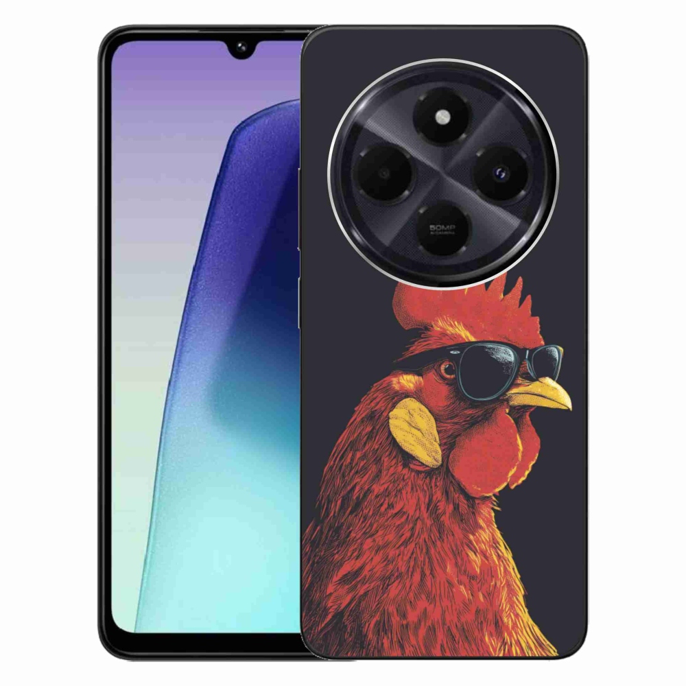 Gélový kryt mmCase na Xiaomi Redmi 14C/Poco C75 - štýlový kohút