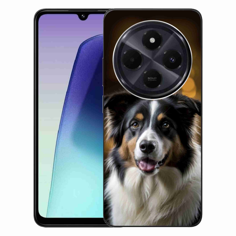 Gélový kryt mmCase na Xiaomi Redmi 14C/Poco C75 - usmievavý austrálsky ovčiak