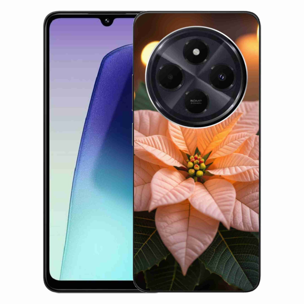 Gélový kryt mmCase na Xiaomi Redmi 14C/Poco C75 - vianočná hviezda