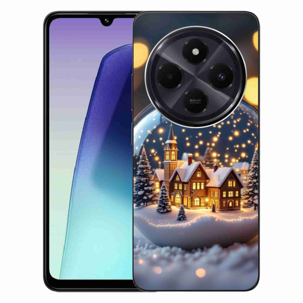 Gélový kryt mmCase na Xiaomi Redmi 14C/Poco C75 - vianočné gule 4