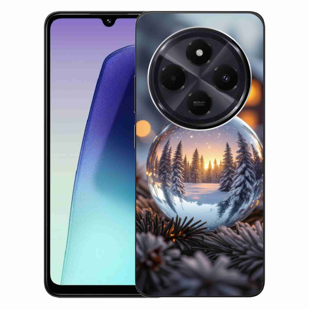 Gélový kryt mmCase na Xiaomi Redmi 14C/Poco C75 - vianočná ozdoba