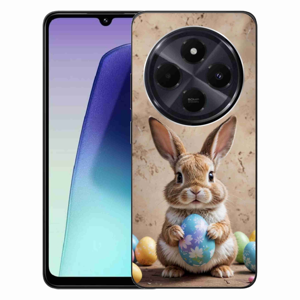 Gélový kryt mmCase na Xiaomi Redmi 14C/Poco C75 - veľkonočný zajačik