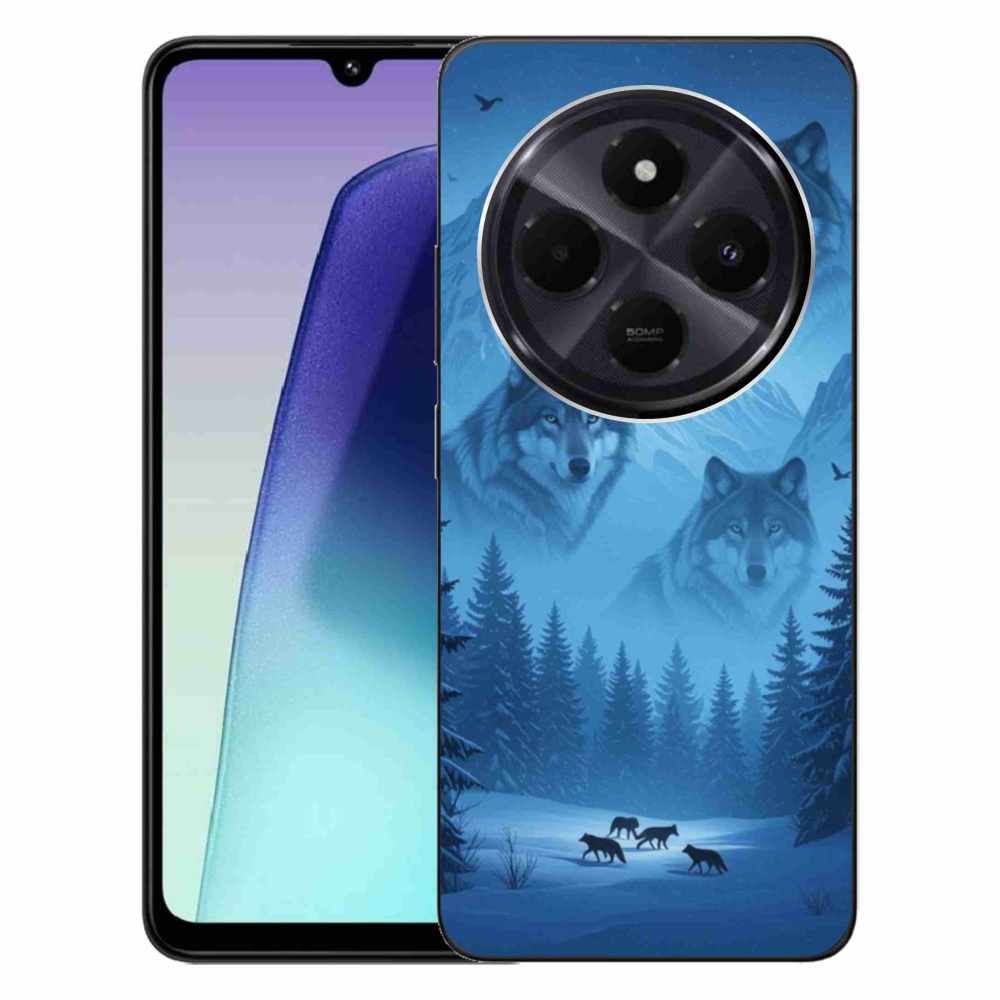 Gélový kryt mmCase na Xiaomi Redmi 14C/Poco C75 - vlčia svorka