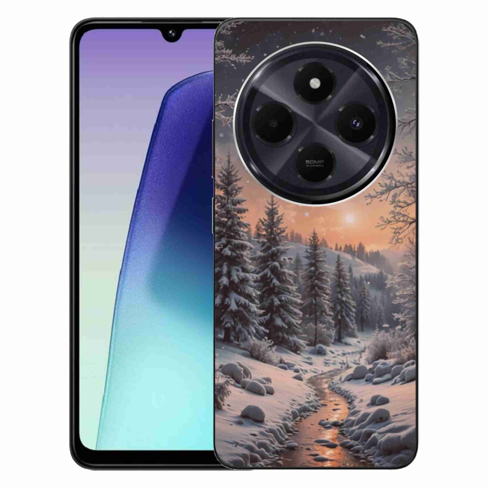 Gélový kryt mmCase na Xiaomi Redmi 14C/Poco C75 - zimná krajina 2